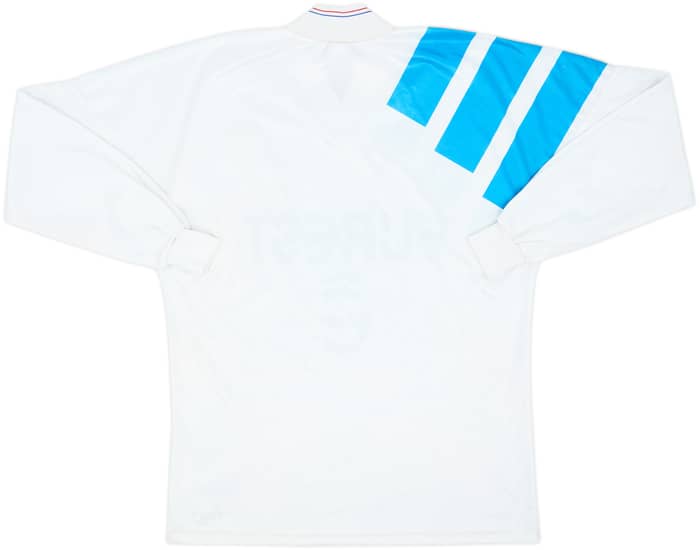 1993-94 Olympique Marseille Home L/S Shirt - 6/10 - (L)