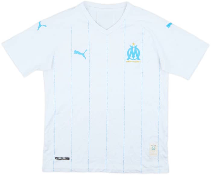 2019-20 Olympique Marseille Home Shirt #7 - 4/10 - (M)