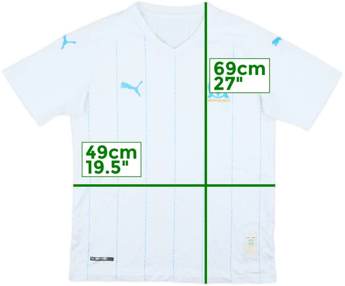 2019-20 Olympique Marseille Home Shirt #7 - 4/10 - (M)