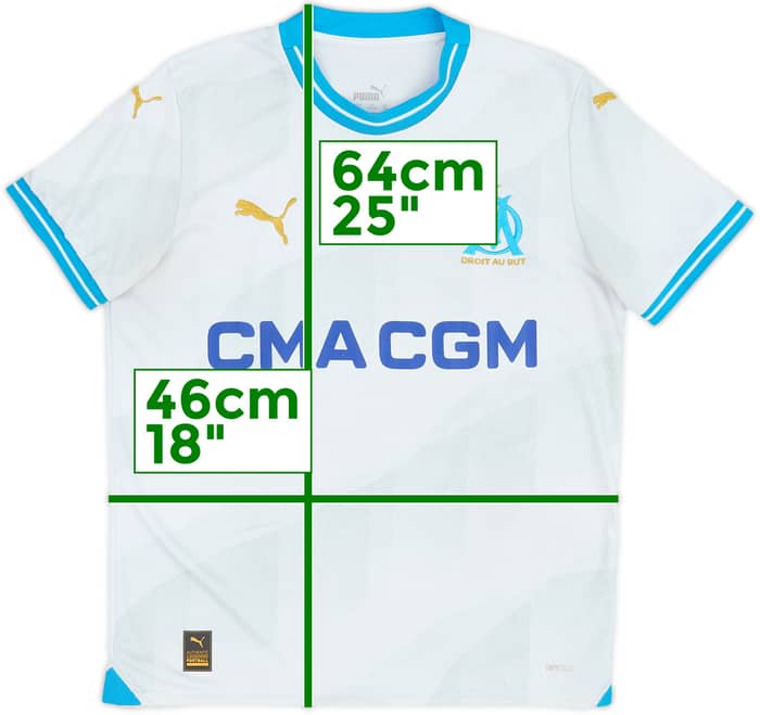 Camiseta de local del Olympique Marseille 2023-24 - 5/10 - (Niños L)