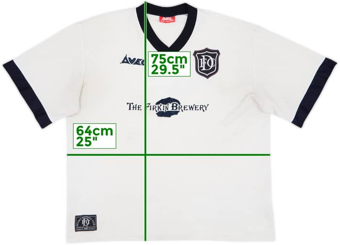 1996-98 Dundee FC Away Shirt - 6/10 - (XL)