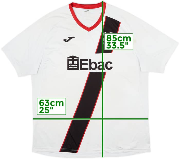 Camiseta de local del Darlington 2021-22 - 5/10 - (XL)