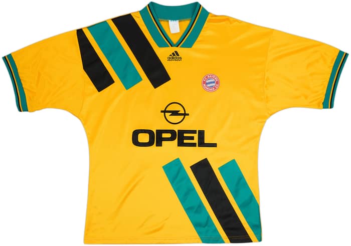 1993-96 Bayern Munich Away Shirt Scholl #7 - 7/10 - (L/XL)