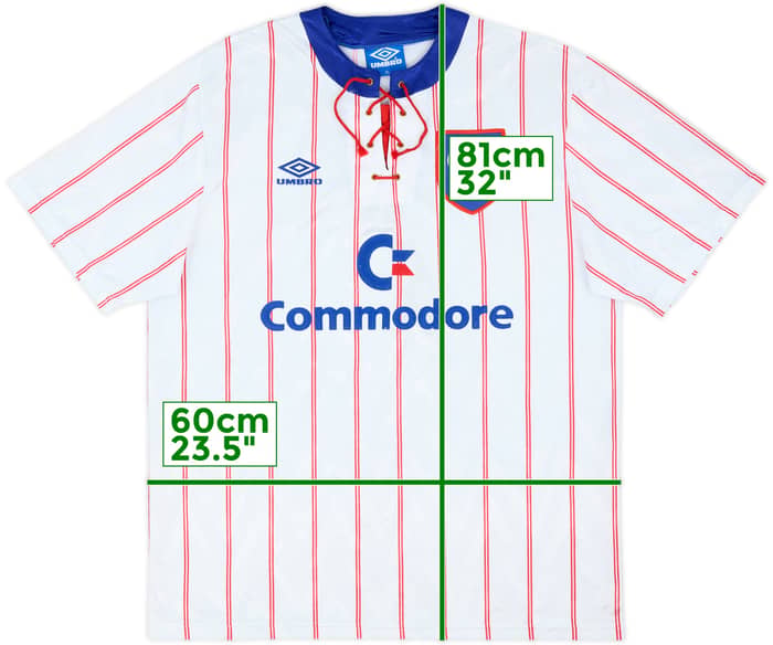 1992-94 Chelsea Away Shirt - 9/10 - (XL)
