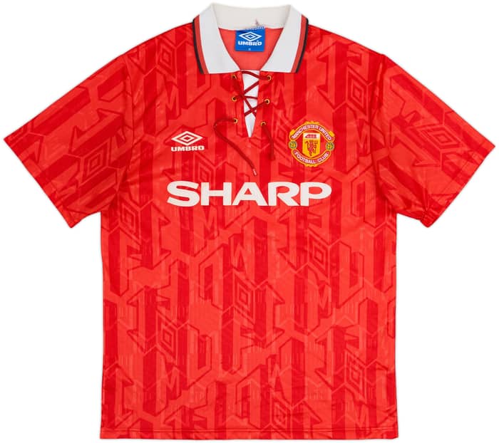 1992-94 Manchester United Home Shirt #11 - 5/10 - (M)