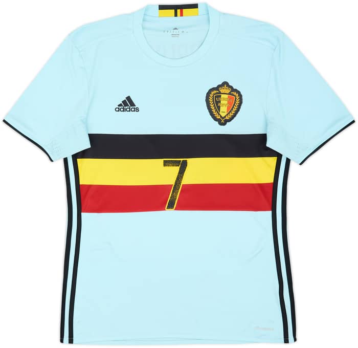 2016-17 Belgium Away Shirt De Bruyne #7 - 6/10 - (S)