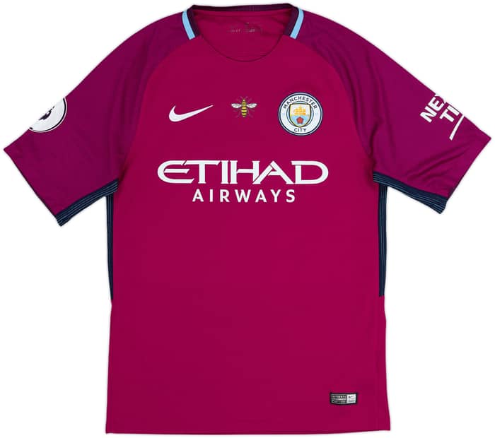 2017-18 Manchester City Away Shirt De Bruyne #17 - 6/10 - (S)