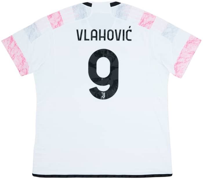 2023-24 Juventus Authentic Away Shirt Vlahovic #9 - 8/10 - (XXL)