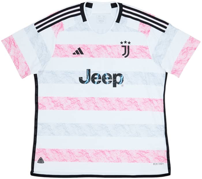 2023-24 Juventus Authentic Away Shirt Vlahovic #9 - 8/10 - (XXL)