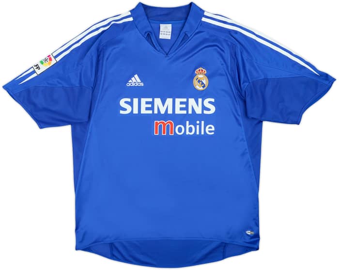Camiseta de la tercera equipación del Real Madrid 2004-05 Ronaldo #9 - 7/10 - (L)
