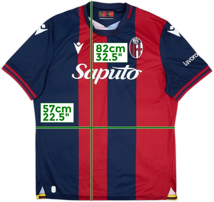 2023-24 Bologna Home Shirt - 10/10 - (3XL)