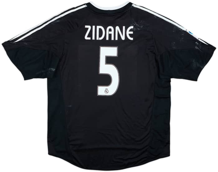 2004-05 Real Madrid Away Shirt Zidane #5 - 4/10 - (XL)