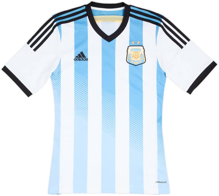2013-15 Argentina Home Shirt Messi #10 - 5/10 - (S)
