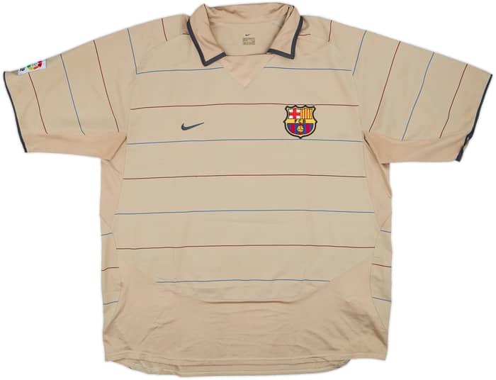 2003-05 Barcelona Away Shirt Ronaldinho #10 - 9/10 - (XXL)