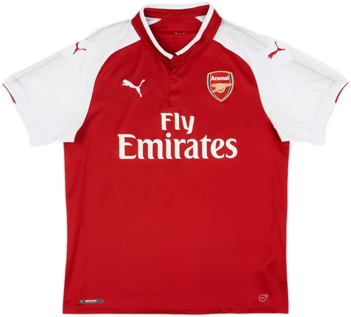 2017-18 Arsenal Home Shirt Ramsey #8 - 9/10 - (S)