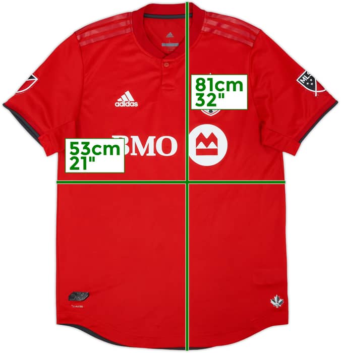 2019-20 Toronto FC Authentic Home Shirt - 8/10 - (L)