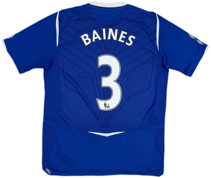 Camiseta de local del Everton 2008-09 Baines #3 - 5/10 - (M)