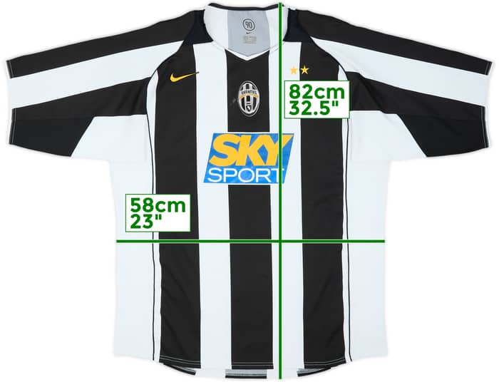 2004-05 Juventus Home Shirt - 4/10 - (XL)