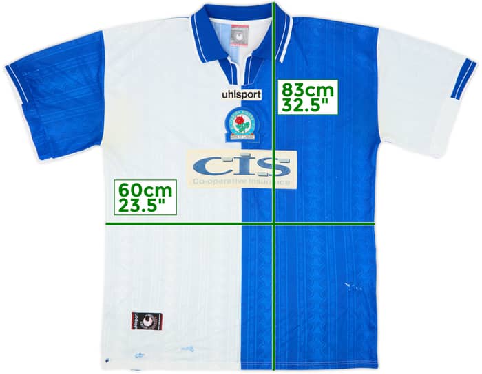 1998-99 Blackburn Home Shirt - 3/10 - (XL)