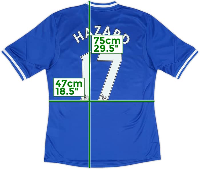2013-14 Chelsea Home Shirt Hazard #17 - 6/10 - (M)