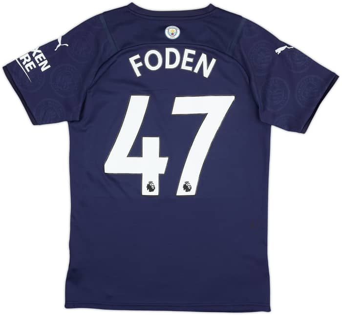 2021-22 Manchester City Third Shirt Foden #47 - 7/10 - (S)
