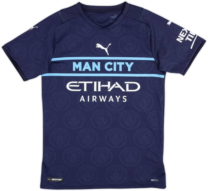 2021-22 Manchester City Third Shirt Foden #47 - 7/10 - (S)