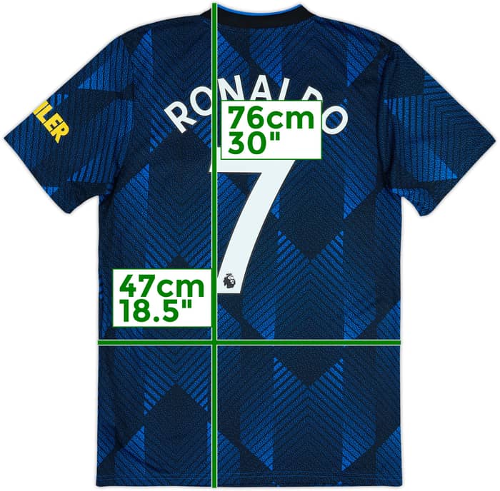 2021-22 Manchester United Third Shirt Ronaldo #7 (S)