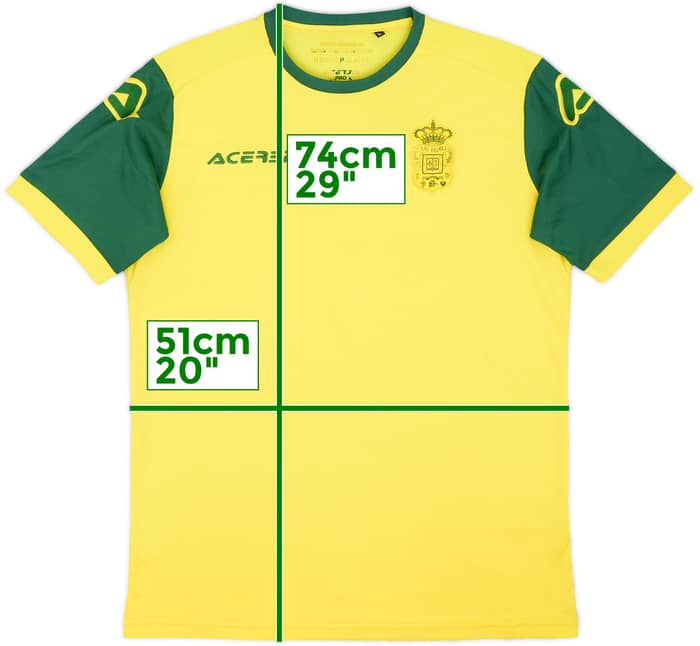 2018-19 Las Palmas Acerbis Pre-Match Shirt - 8/10 - (L)