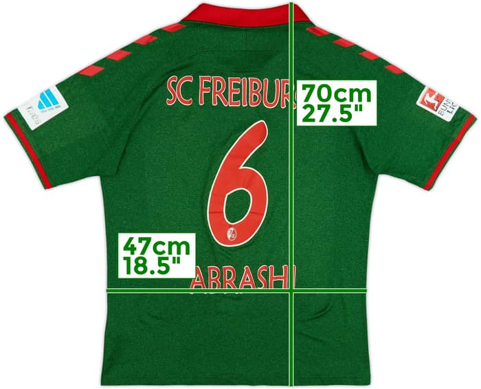 2016-17 Freiburg Third Shirt Abrashi #6 - 7/10 - (XL)