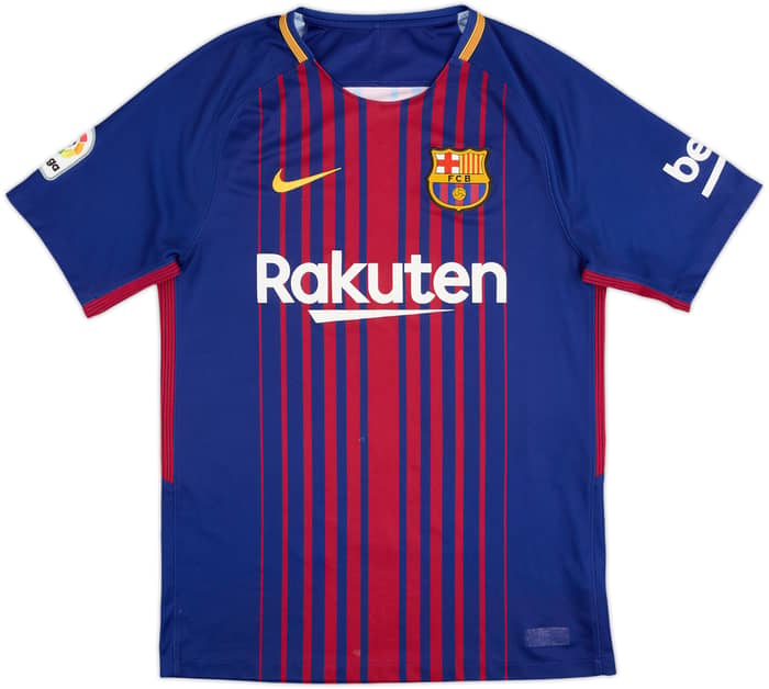 2017-18 Barcelona Home Shirt - 5/10 - (S)