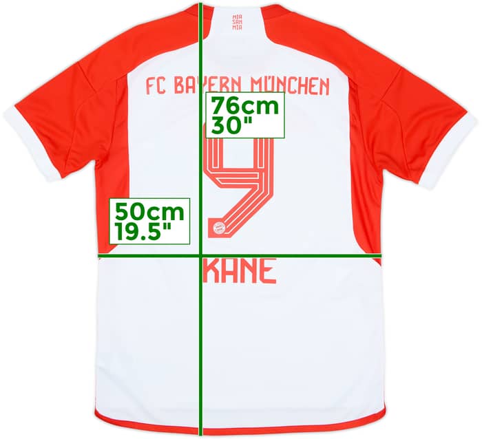 2023-24 Bayern Munich Home Shirt Kane #9 - 9/10 - (M)