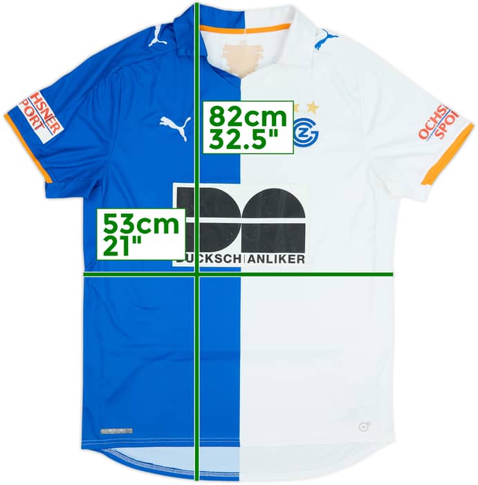 2016-17 Grasshopper Club Zurich Home Shirt - 6/10 - (XXL)