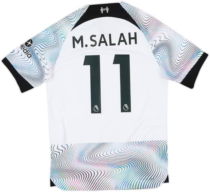 2022-23 Liverpool Authentic Away Shirt M.Salah #11 - 9/10 - (S)