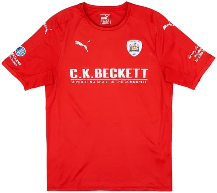 2016-17 Barnsley Youth Match Issue Home Shirt #5