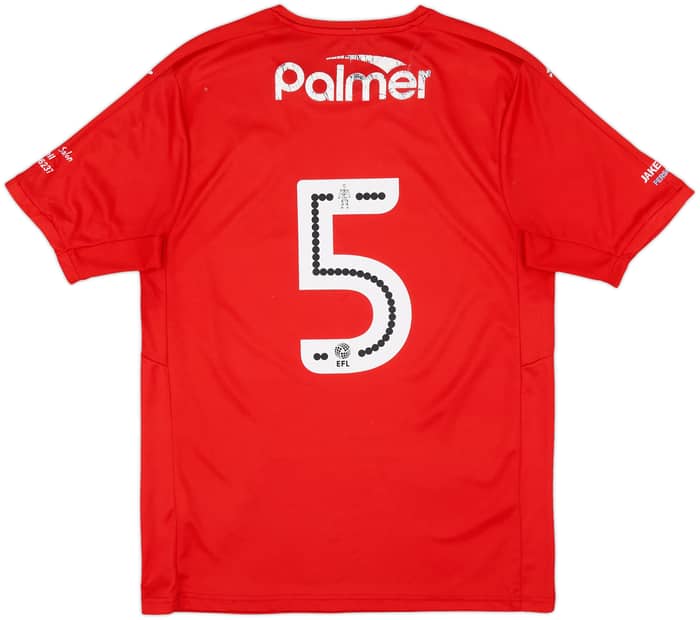 2016-17 Barnsley Youth Match Issue Home Shirt #5
