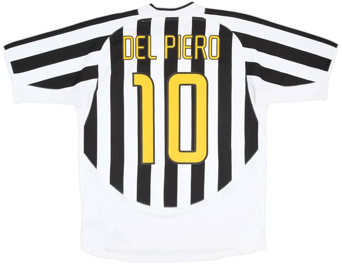 2003-04 Juventus Home Shirt Del Piero #10 - 6/10 - (XL)