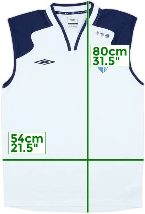 2007-08 Malaga Umbro Training Vest - 7/10 - (XL)