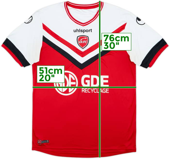 Camiseta de local de Valenciennes 2014-15 - 5/10 - (M)