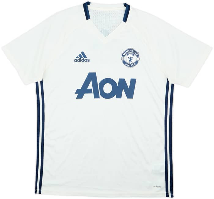 2016-17 Manchester United adizero Training Shirt - 6/10 - (L)