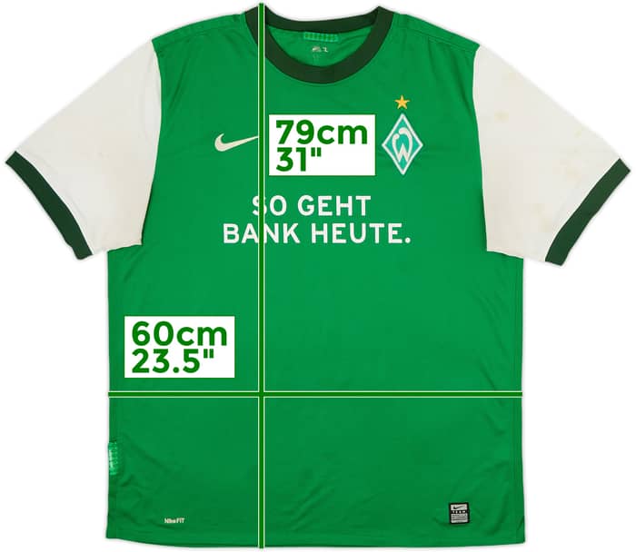2009-10 Werder Bremen Home Shirt - 4/10 - (XL)