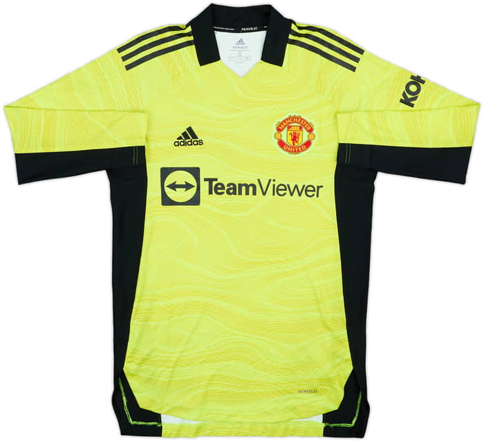 2022-23 Manchester United GK Shirt De Gea #1 - 8/10 - (S)