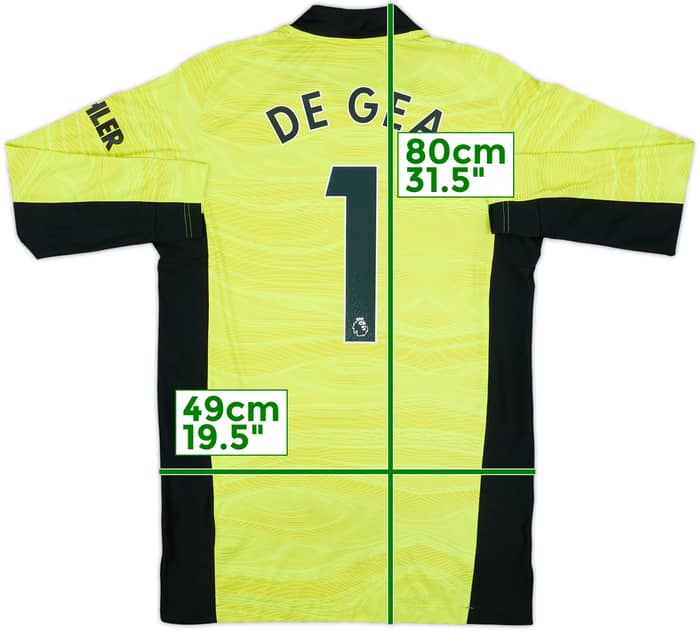 2022-23 Manchester United GK Shirt De Gea #1 - 8/10 - (S)