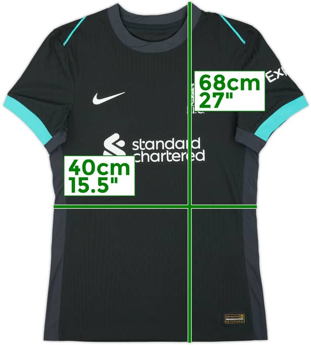 2024-25 Liverpool Player Issue Away Shirt - 10/10 - (XS)