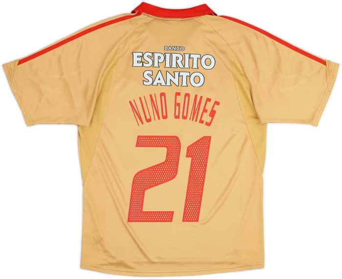 2004-05 Benfica Third Shirt Nuno Gomes #21 - 6/10 - (L)
