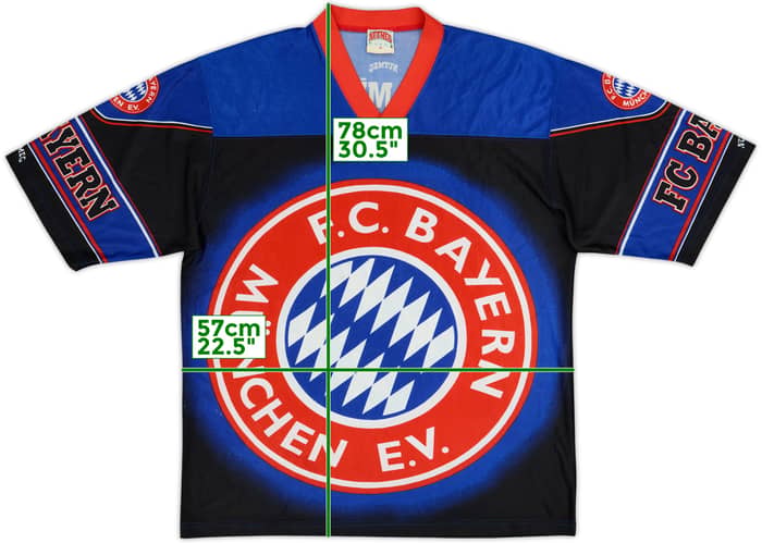 Camiseta Nutmeg gráfica del Bayern Munich 1990s - 5/10 - (M)