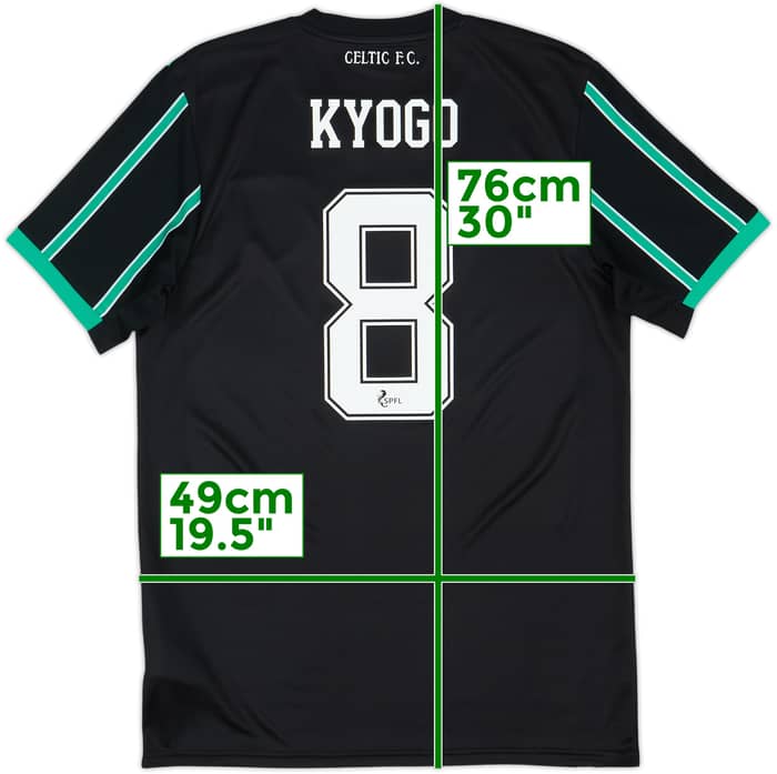 Camiseta de visitante del Celtic 2022-23 Kyogo #8 - 10/10 - (M)