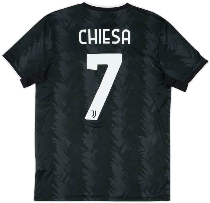 2022-23 Juventus Away Shirt Chiesa #7 - 10/10 - (M)