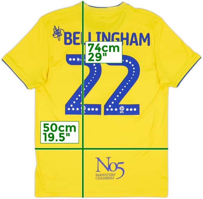 Camiseta de visitante del Birmingham 2018-19 Bellingham #22 - 6/10 - (M)