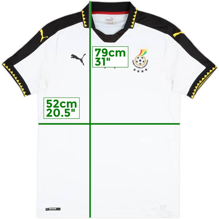 2016-17 Ghana Home Shirt - 7/10 - (L)