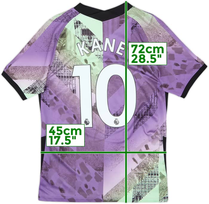 2021-22 Tottenham Third Shirt Kane #10 - 8/10 - (S)